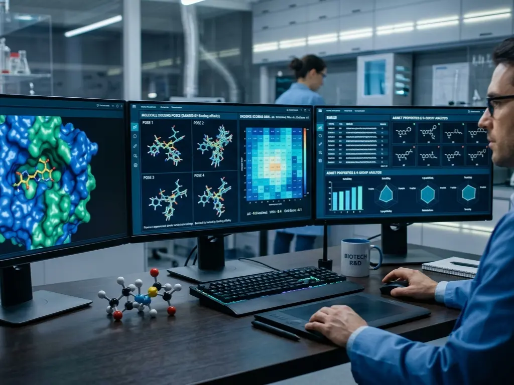 CADD Multi-Screen Workstation