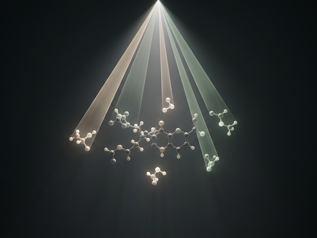Pharmacophore model overlay highlighting shared feature requirements among active ligands.