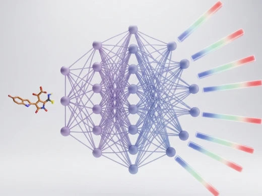 Multitask activity prediction neural network generating multiple target activity probabilities from a single input molecule.