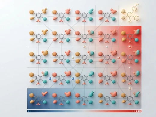Machine learning model architecture for DEL screening data classification, showing neural network layers processing molecular fingerprints.