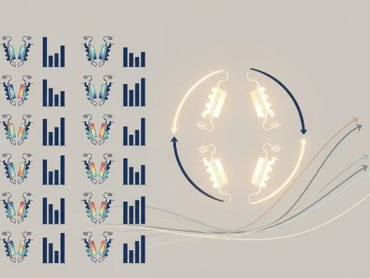 CHO expression titer prediction and developability screening matrix for affinity-matured antibody variants.