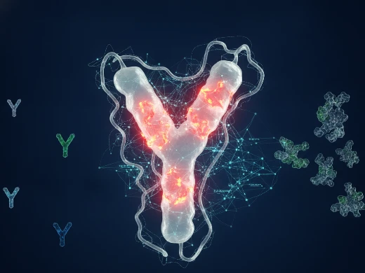 Sequence-based aggregation risk scoring and structure-aware hotspot detection on antibody surface.