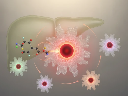 CYP450 active site with docked drug molecule illustrating site-of-metabolism prediction.
