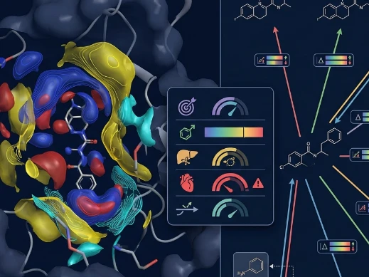 AI-driven QSAR-guided virtual screening with SHAP analysis and bioisosteric replacement strategies.